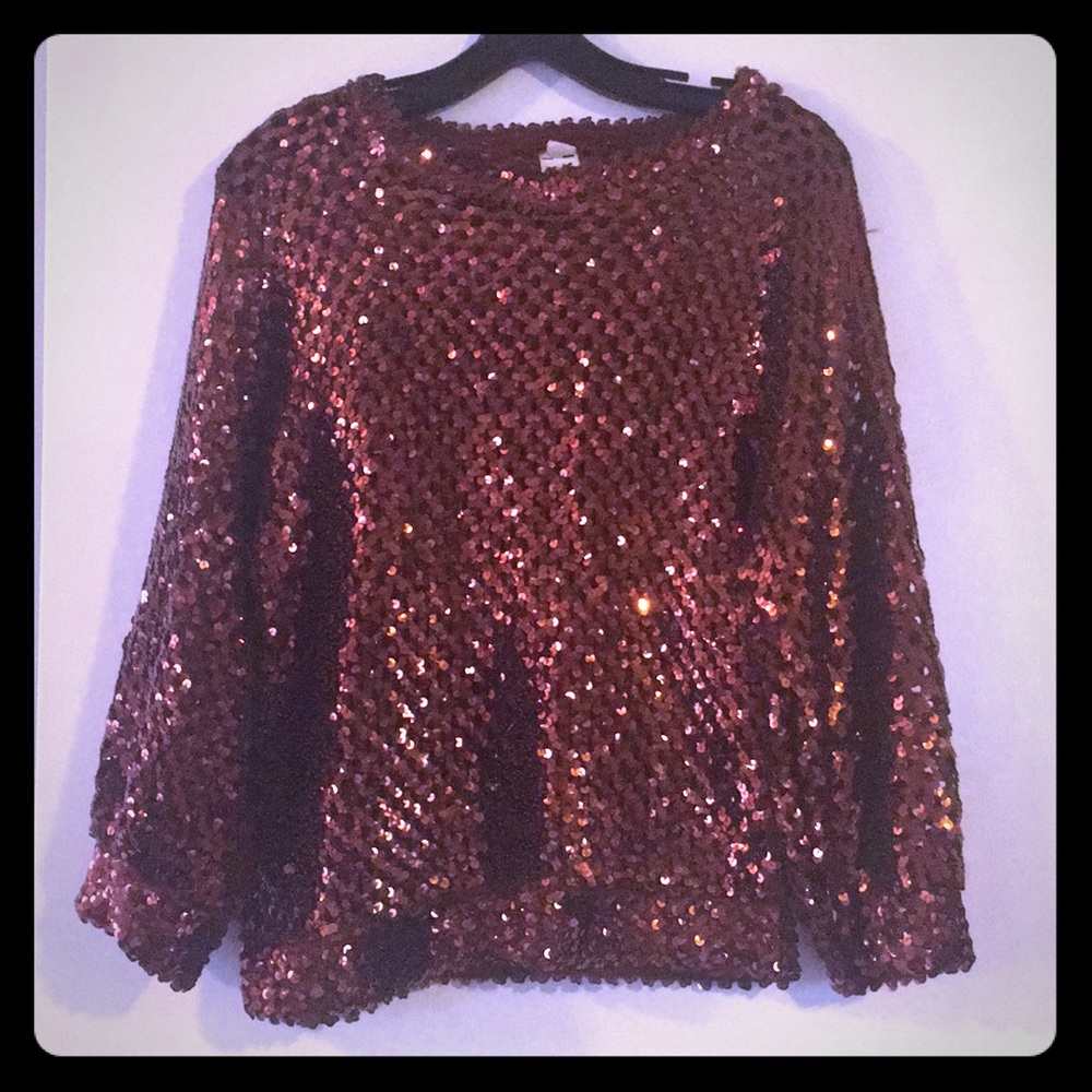 Sequin Sweater